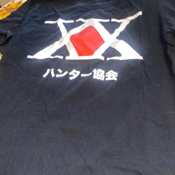 Hunter X Hunter Logo Sign HXH Anime Manga Unisex Tshirt T-Shirt Tee Large - Picture 2 of 3